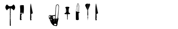 Cut Point font preview